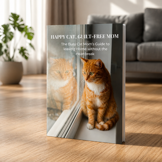 Happy cat, Guilt-Free Mom e-book
